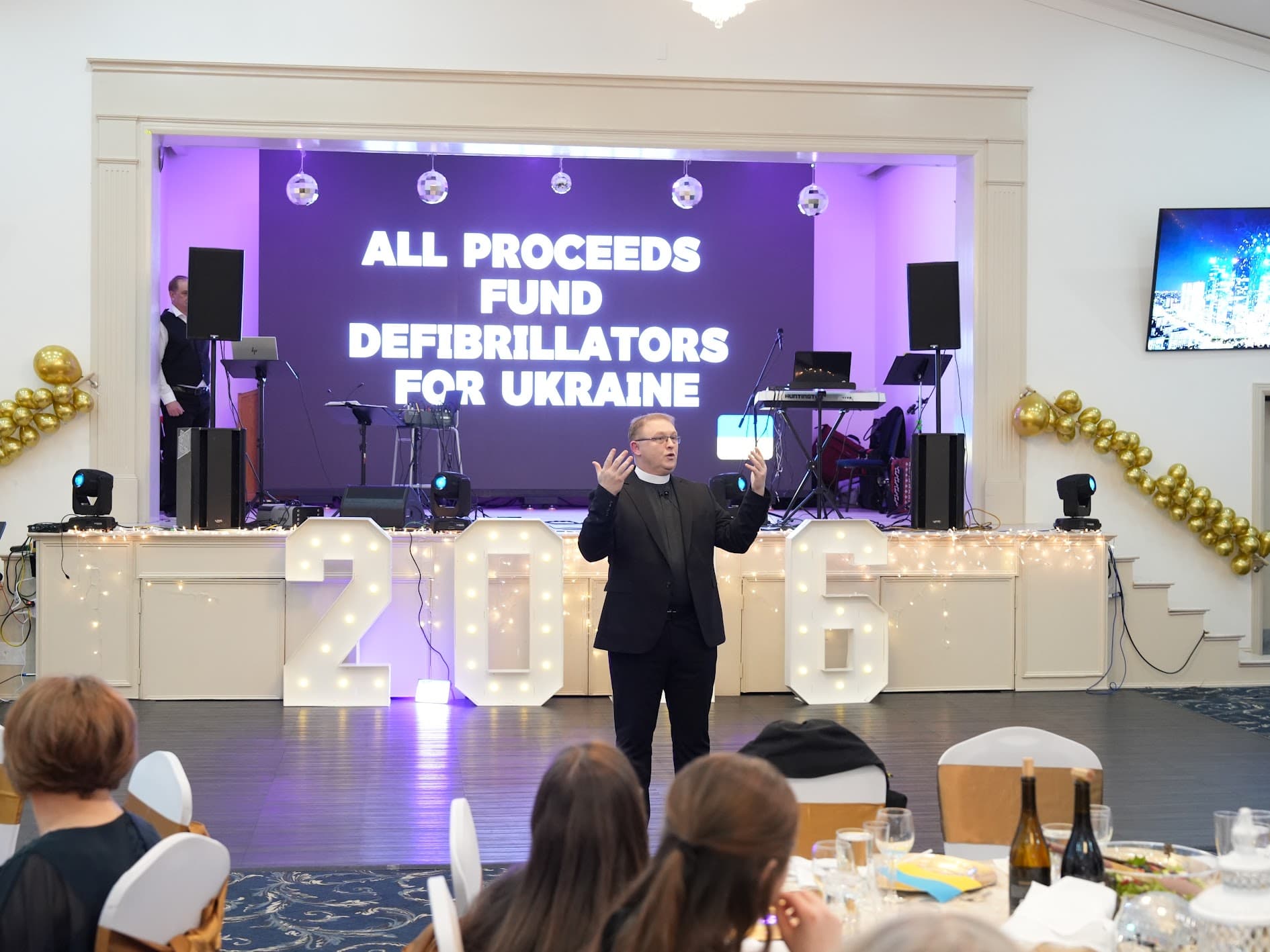New Year's Eve Fundraiser Brings Community Together to Support Life-Saving Equipment for Ukraine